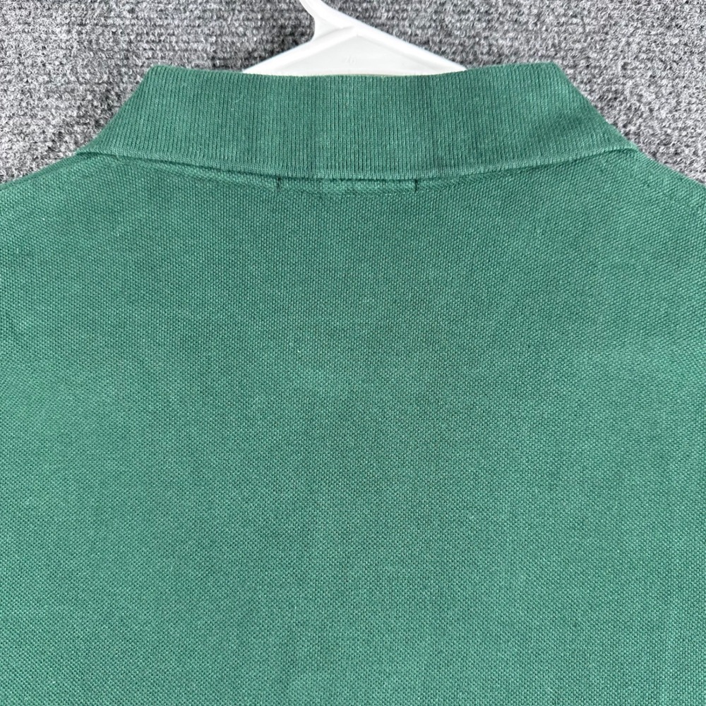 Polo Ralph Lauren Polo Shirt Mens XL Extra Large Green Pink Pony Logo Cotton - Picture 10 of 12